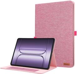  FABRIC Husă tip carte pentru OnePlus Pad 3 roz