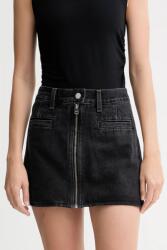 Levi's farmer szoknya fekete, mini, ceruza fazonú, 003RP - fekete 31