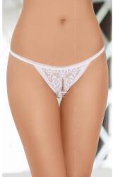  Szexi nyitott csipkés tanga - fehér - s/l