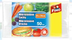  Fino mikrovékony uzsonnás tasakok, 25 x 35 cm, 50 db