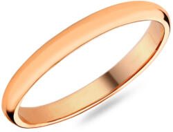  Férfi karikagyűrű 3 mm, rózsaszín arany IZKR016R-M