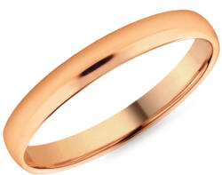  Női karikagyűrű moissanittal 2, 5 mm, rózsaszín arany IZKR022R-M