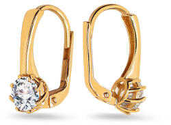 Heratis Forever Cirkónia fülbevaló sárga aranyból Dellys, 9K IZ24729HR