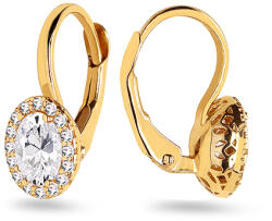 Heratis Forever Ragyogó fülbevaló cirkóniákkal Amanda, 9K IZ24665HR