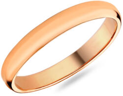 Férfi karikagyűrű 4 mm, rózsaszín arany IZKR018R-M