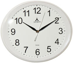 ASTRON falióra, fehér színű, sweep (halk) szerkezet (3520-7) - oranagykereskedes