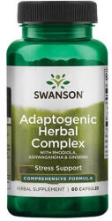 Swanson Rhodiola Ashwagandha Ginseng Complex / 60 Caps