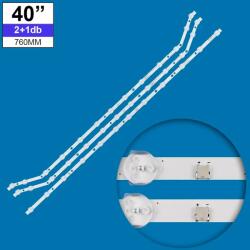 Samsung LED-TV313 Háttérvilágítás SAMSUNG 40coll LED TV-be 13+12LED 3db/cs. (2A+1B)