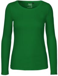 Neutral Hosszú ujjú női póló organikus Fairtrade biopamutból - Zöld | M (NE-O81050-1000237355)
