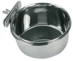 Kerbl Rozsdamentes acél madáretető 300 ml, 9 cm felcsavarozható