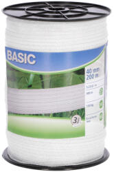 Kerbl CORRAL BASIC Villanypásztor szalag 40mm, 200m