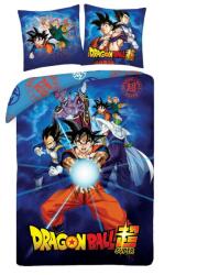 Halantex Dragon Ball Super - Son Goku Kamehameha ágyneműhuzat szett 140 x 200 + 70 x 90 cm (DB-1109BL)