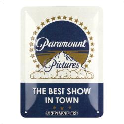 Nostalgic Art Paramount Pictures "The Best Show In Town" dombornyomott fémplakát 15 x 20 cm "26273 (26273)
