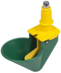 OLBA B. V. Holland Baromfi itatótál-kisméretű zöld/sárga színben