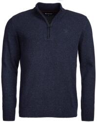 Barbour Essential Tisbury Half Zip Knitted Jumper - Navy - S
