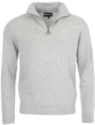 Barbour Essential Lambswool Half Zip Sweater - Grey - M