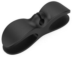 PadForce Organizator si suport cablu PadForce® pentru bucataire, birou, aparate electrocasnice, blender, aparat de cafea, toaster - Negru