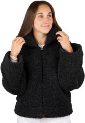 Vlnka Jachetă din lână de damă Alpini negru mărimi îmbrăcăminte XS/S (7-01121-XS)