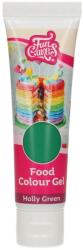 FunCakes Zöld koncentrált gél ételfesték csokoládéhoz és masszához - Holly Green 30 g