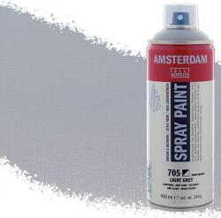 Royal Talens Amsterdam vízbázisú akrilfesték spray, 400 ml - 705, light grey