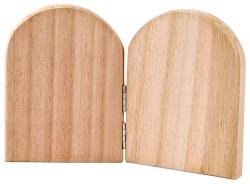 Fából készült ikon (Fa dekoráció)