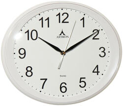 ASTRON falióra, fehér színű, sweep (halk) szerkezet (3520-7)