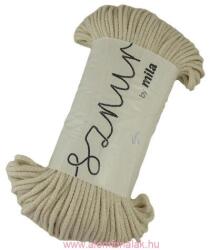  3 mm Sznur P09 - világos bézs (Összetétel: Pamut, hossza: ) (8310)
