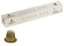 Gran Caffe GARIBALDI Capsule cafea Garibaldi Gusto Oro compatibil Nespresso, 10 buc