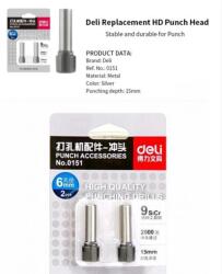 DELI Burghiu (cutit) 2 buc/set pt. perforatoarele de mare capacitate DELI (DL0151)