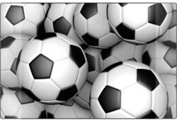 KANGARO Mapa birou 38 x 58 cm, KANGARO - imagine mingi de fotbal (K-0014D116) - ihtis