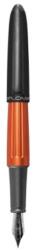 Diplomat Stilou DIPLOMAT Aero, cu penita M, din otel inoxidabil - black orange (D-40313025)