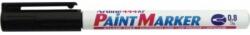 ARTLINE Marker cu vopsea ARTLINE 444XF, corp metalic, varf rotund 0.8mm - negru (EK-444XF-BK) - ihtis