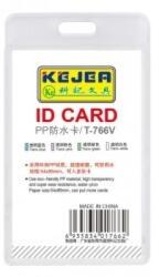 KEJEA Suport PP water proof, pentru carduri, 55 x 85mm, vertical, 5 buc/set, KEJEA - transparent (KJ-T-766V) - ihtis