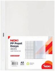 NOKI File din plastic, A5, transparent, 40 mic. , 100 buc/set, NOKI (NK4835)