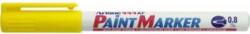 ARTLINE Marker cu vopsea ARTLINE 444XF, corp metalic, varf rotund 0.8mm - galben (EK-444XF-YE) - ihtis