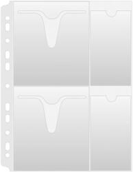 DONAU Folie protectie A4, pentru 4 CD/DVD, 160 microni, 25buc/set, DONAU (DN-1715001PL-00) - ihtis