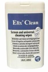 ELIX CLEAN Servetele umede mici pentru curatare monitoare TFT/LCD/notebook, 100/tub, ELIX Clean (ECS-494100)