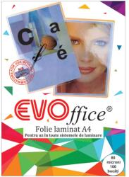 EVO Folie pentru laminare A4 80 microni 100 coli/top EVO (EV8A02)