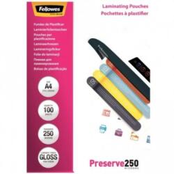 Fellowes Folie laminare A4 250 microni 100/top FELLOWES (FE5401802)