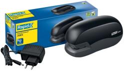 Rapid Capsator electric Rapid Fixativ Mobile 20EX, cu adaptor, 20 coli, cutie, negru (RA-5000297)