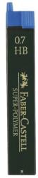 Faber-Castell Mine creion 0.7mm Super-Polymer 12 buc/etui, FABER-CASTELL (FC1207)