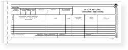  Bon predare transfer restituire, 1/2A4, tipar fata/verso, 100 file/carnet (TP019028)