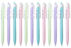 Deli Pix cu mecanism corp pastel 0.7mm scriere albastra DELI (DLEQ03330)