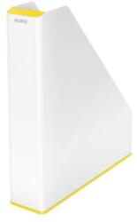 Leitz Suport vertical Leitz WOW, pentru documente, PS, A4, culori duale, alb-galben (L-53621016) - ihtis