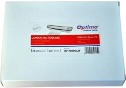 OPTIMA Folie laminare Optima, A6 (111 x 154 mm), 125 microni, 100 folii/top (OP-75006125)