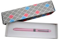 PENAC Pix multifunctional de lux PENAC Multisync MS-107, in cutie cadou, corp roz - accesorii argintii (P-MF0107PK-GC8)
