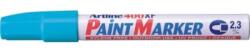 ARTLINE Marker cu vopsea ARTLINE 400XF, corp metalic, varf rotund 2.3mm - bleu (EK-400XF-LBL) - ihtis