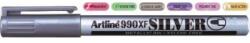 ARTLINE Marker cu vopsea ARTLINE 990XF, corp metalic, varf rotund 1.2mm - argintiu (EK-990XF-SV) - ihtis
