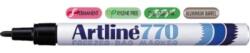 ARTLINE Marker ARTLINE 770, pentru pachete congelate, corp metalic, varf rotund 1.0mm - negru (EK-770-BK) - ihtis