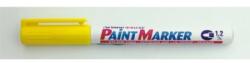 ARTLINE Marker cu vopsea ARTLINE 440XF, corp metalic, varf rotund 1.2mm - galben (EK-440XF-YE) - ihtis